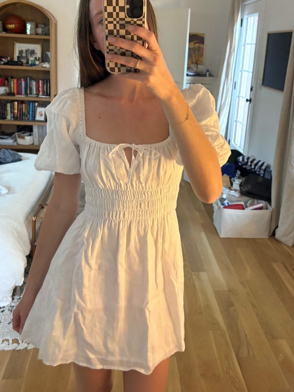 Faithfull the Brand white dress